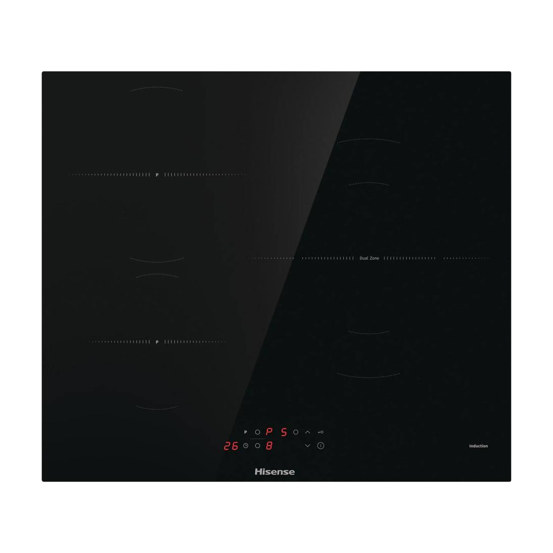 Placa de inducción Hisense HI6321BSCE, 3 zonas y 7100 W