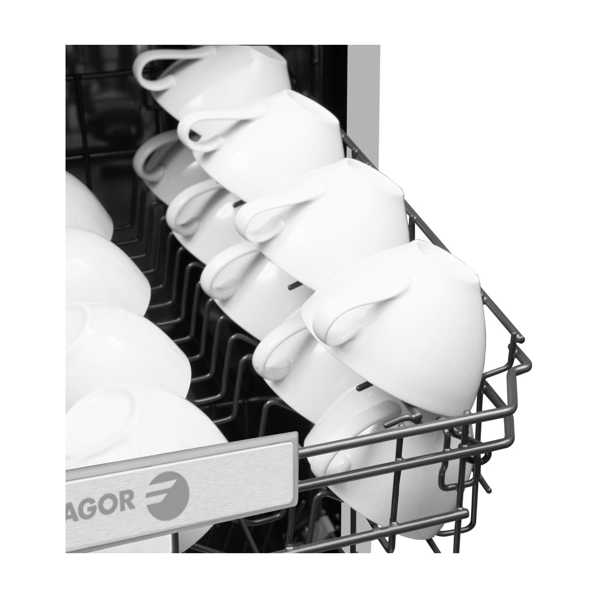 Lavavajillas integrable Fagor 4LVF-435ADIT de 45 cm, 10 cubiertos y AutoOpen