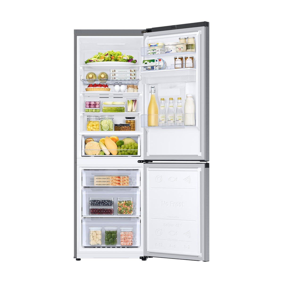 Frigorífico combi Samsung RB34C632DSA/EF de 341 l con No Frost