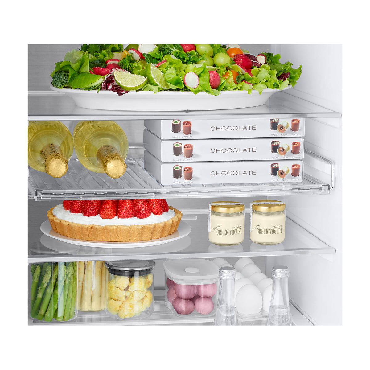 Frigorífico combi Samsung RB38C7B6A22/EF de 387 l, No Frost y clase A