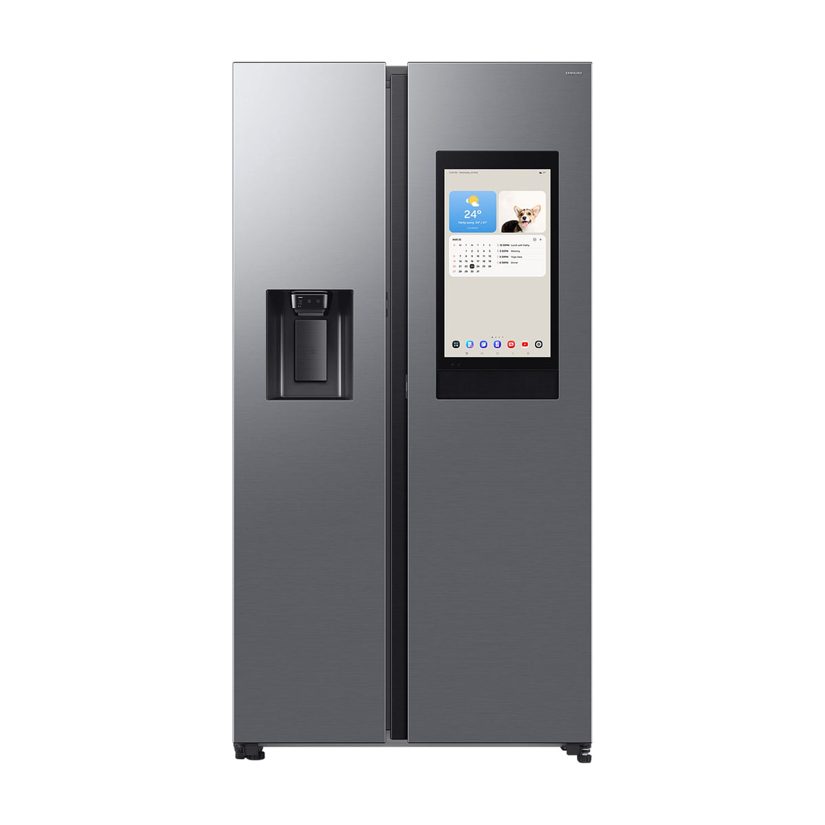 Frigorífico americano Samsung RS90F66BETEF de 614 l con Family Hub