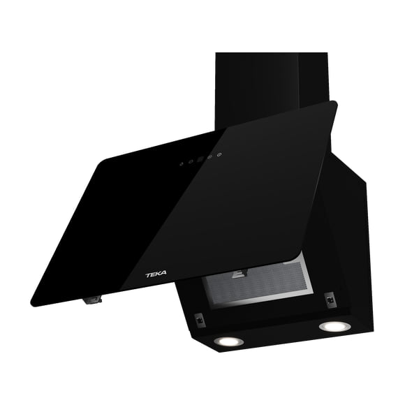 Campana decorativa vertical Teka DVB 64140 TOS BK, 60 cm, LED