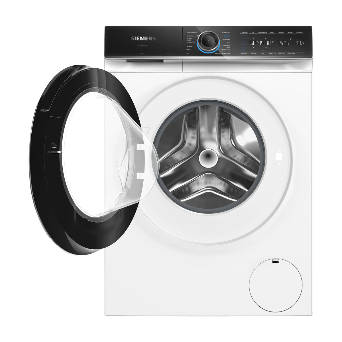 Lavadora de carga frontal Siemens WG54B2A1ES, 10 kg y 1400 rpm