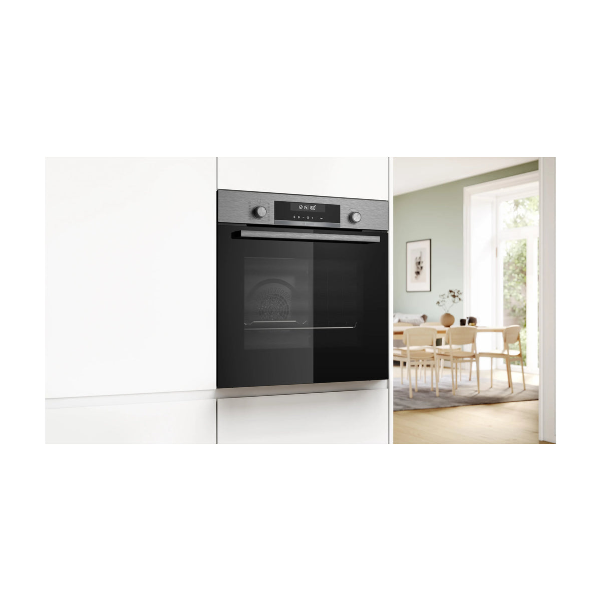 Horno multifunción Bosch HBG578ES3 pirolítico, 71 l y AirFry