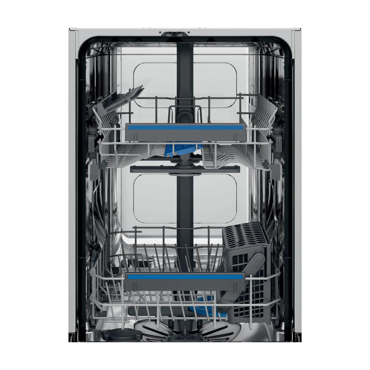 Lavavajillas Electrolux ESS42220SX 45 cm, 9 cubiertos, AirDry y SatelliteClean, Inox