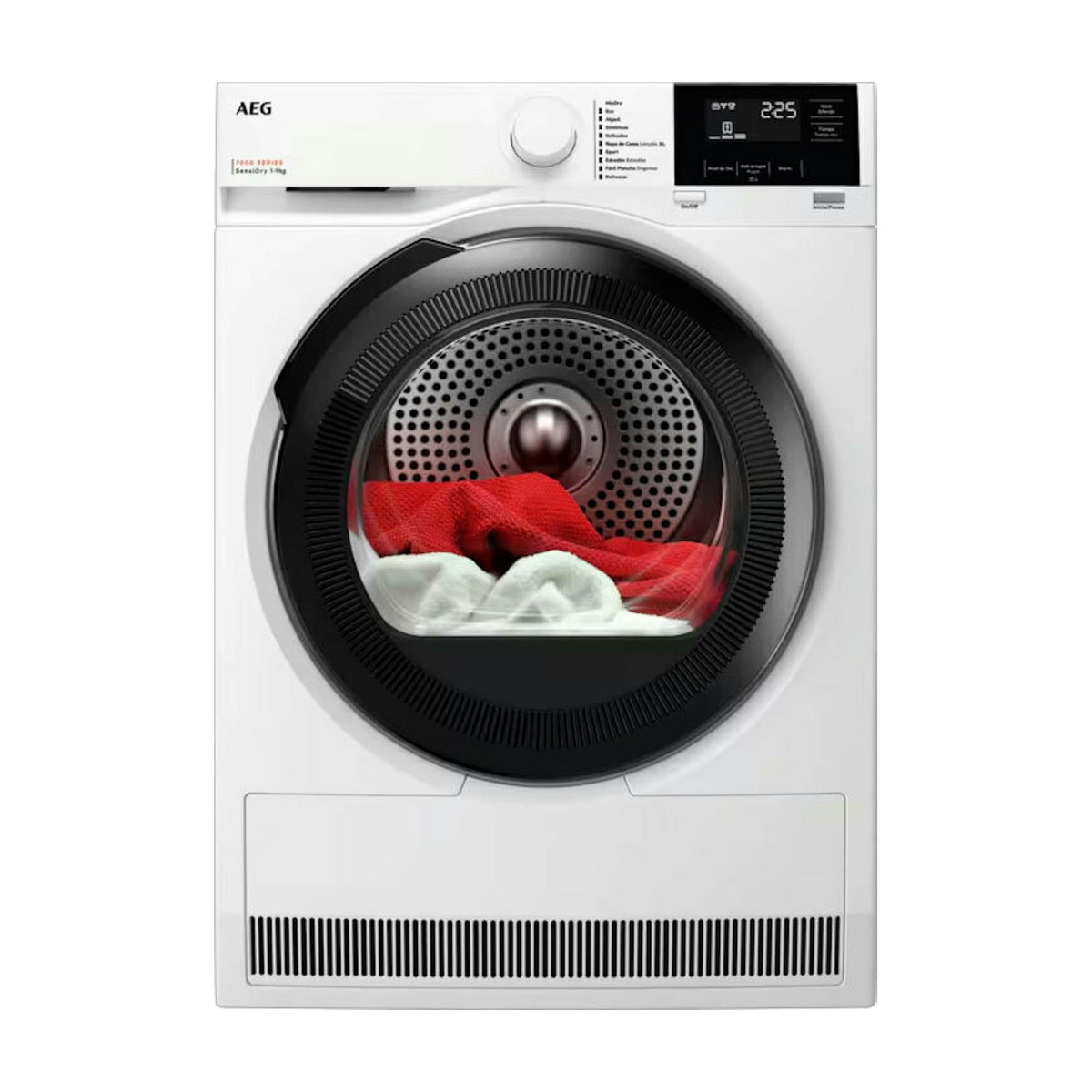 Secadora AEG TR719G4PB con bomba de calor, 9 kg y clase C