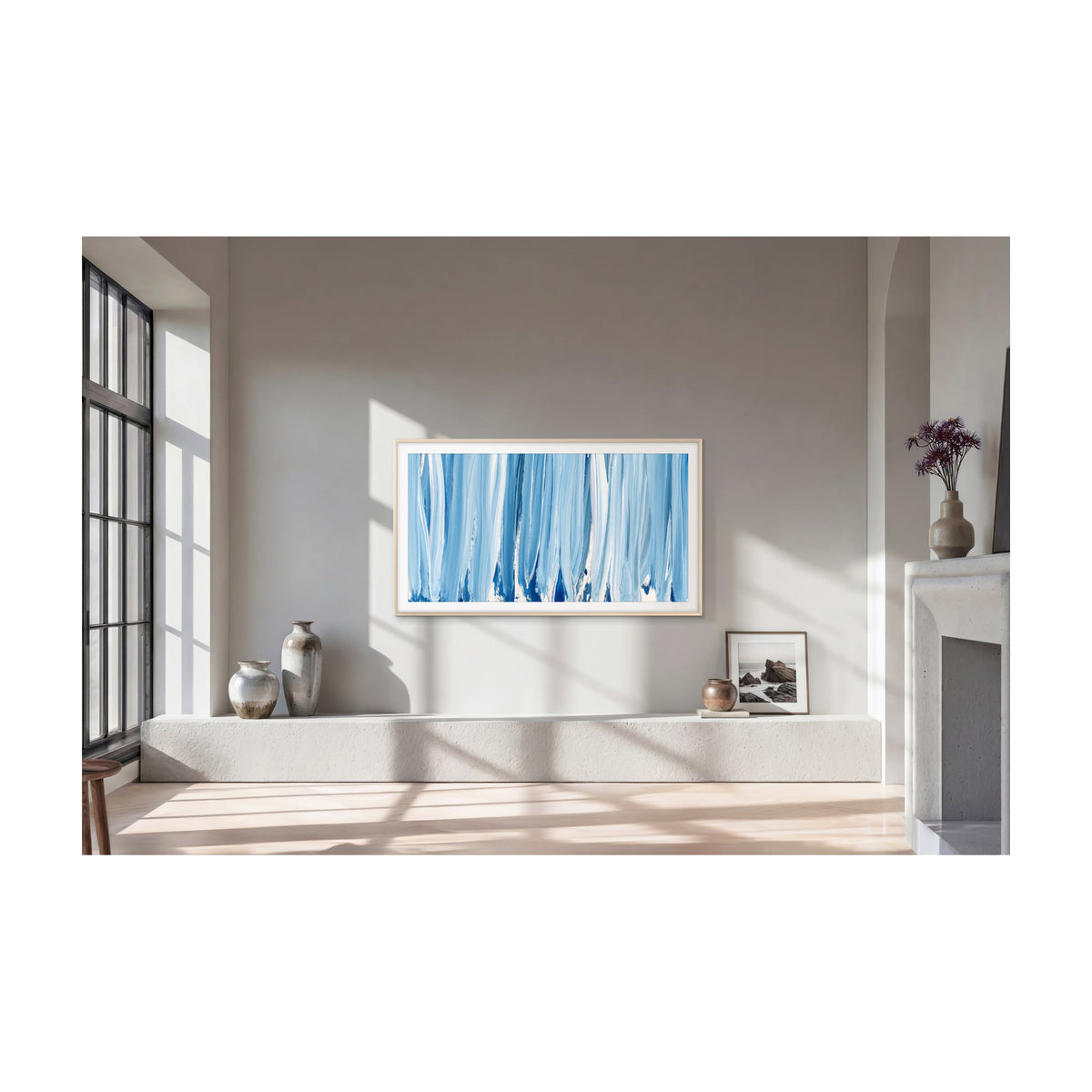 Televisor Samsung The Frame Pro TQ85LS03HWUXXC de 85 pulgadas, Mini LED 4K