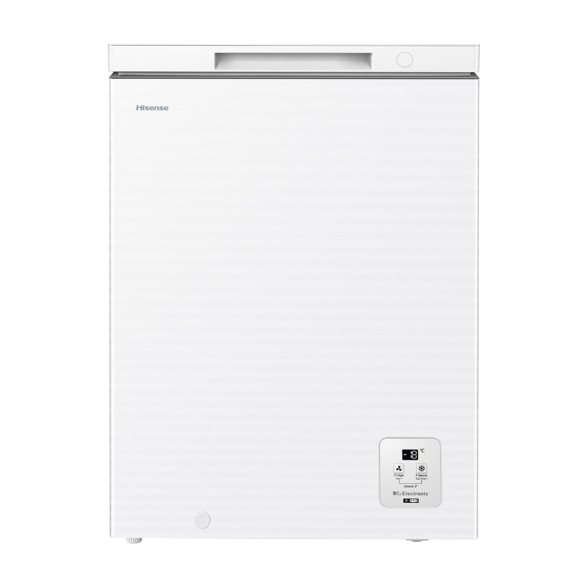 Arcón congelador Hisense FT100N1AWDL de 97 l, clase D