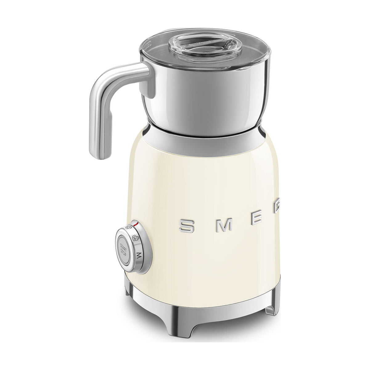 Espumador de leche Smeg MFF11CREU por inducción, 500 W, crema