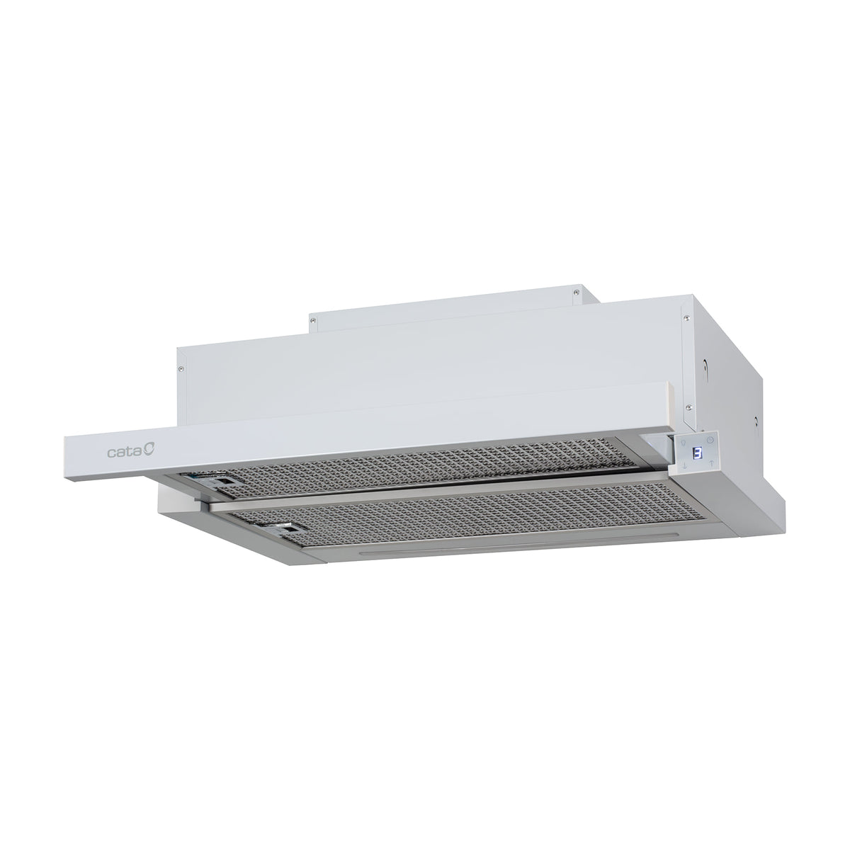 Campana telescópica CATA TFH 6630 WH blanca de 60 cm con iluminación LED