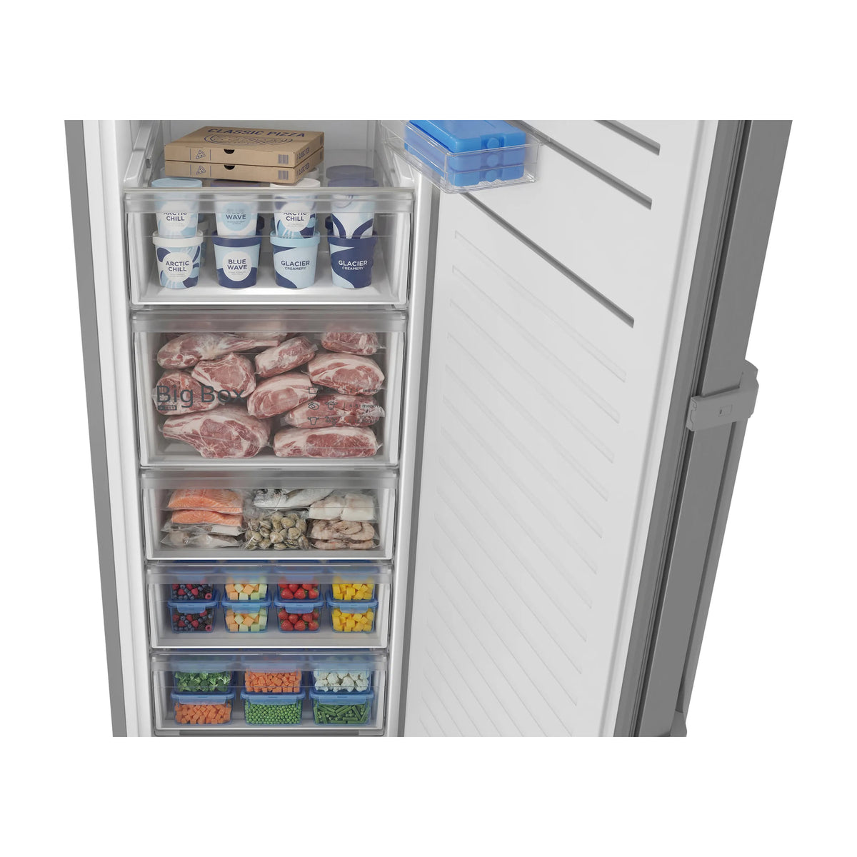 Congelador vertical Balay 3GFD563ME de 334 l con No Frost