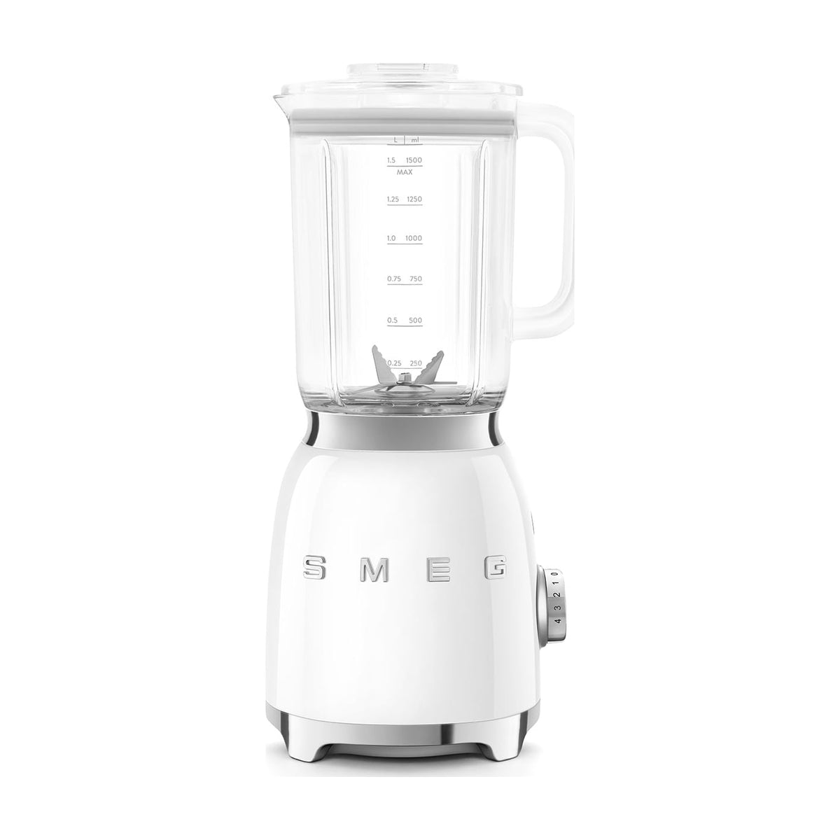 Batidora de vaso Smeg BLF03WHEU de 800 W y 1,5 l