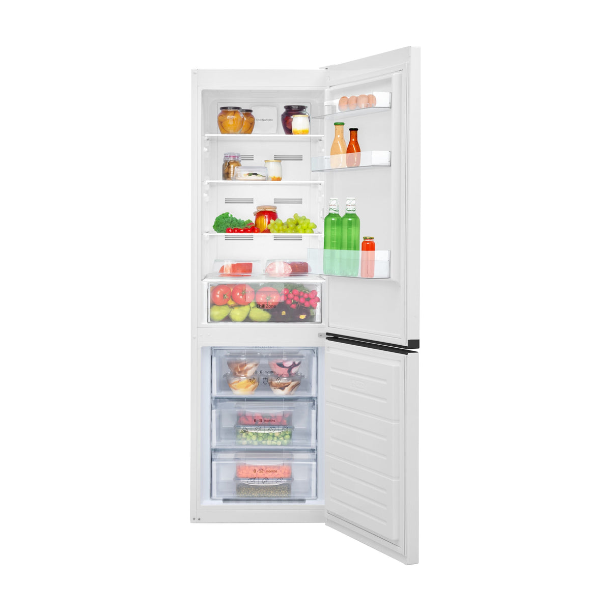 Frigorífico combi Fagor 3FFK-6636 blanco, No Frost total