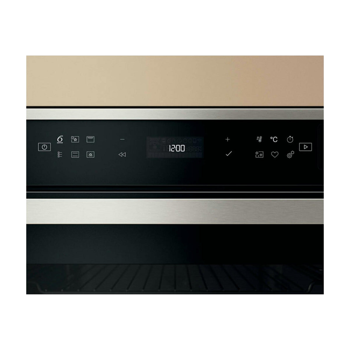 Horno multifunción Whirlpool WOI6A8PT1SXA pirolítico de 73 litros