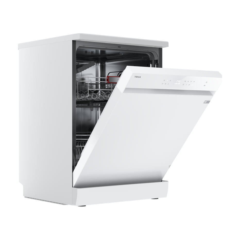 Lavavajillas Teka DFS 263EW blanco, 13 cubiertos y 8 programas