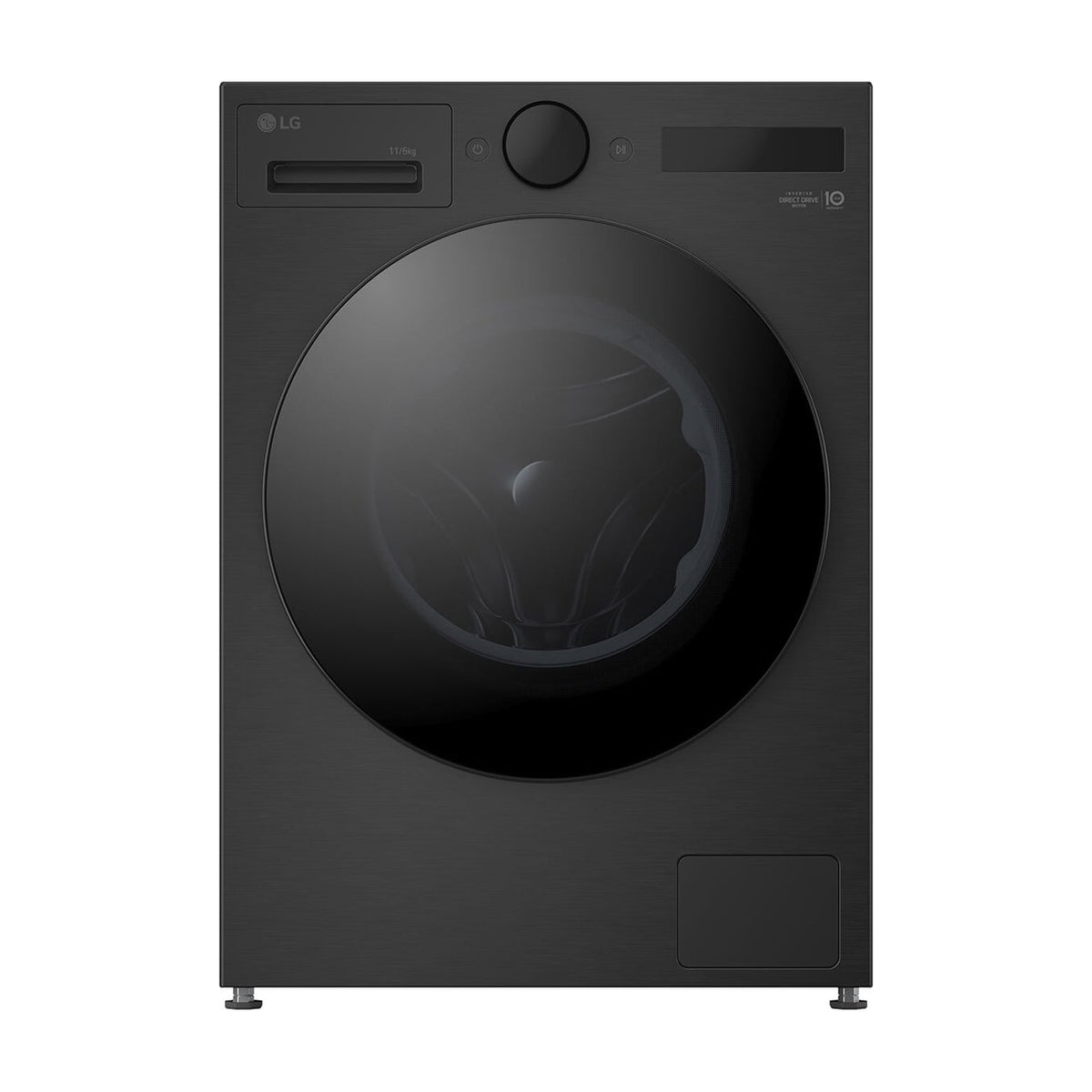 Lavasecadora LG W4X7016TBB de 11/6 kg con AI Direct Drive y Wi-Fi