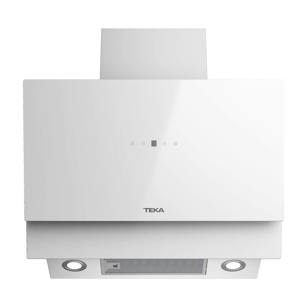 Campana decorativa Teka DVM 77370 TOS WH de 70 cm, extracción perimetral