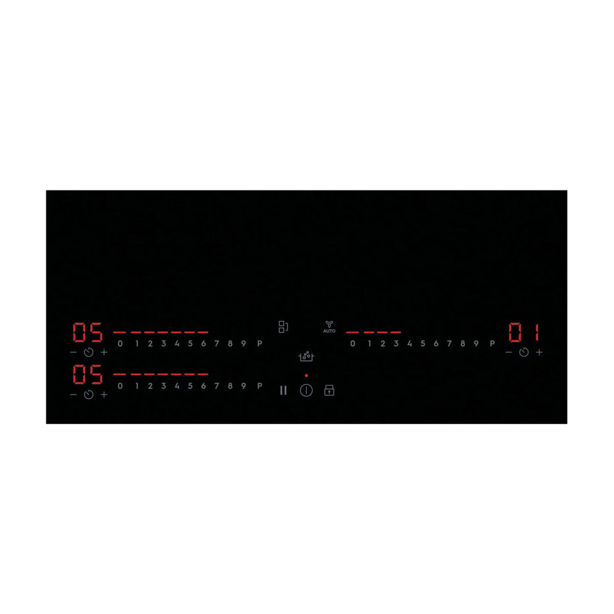 Placa de inducción Electrolux LIS62351 con SenseBoil, 3 zonas y 60 cm