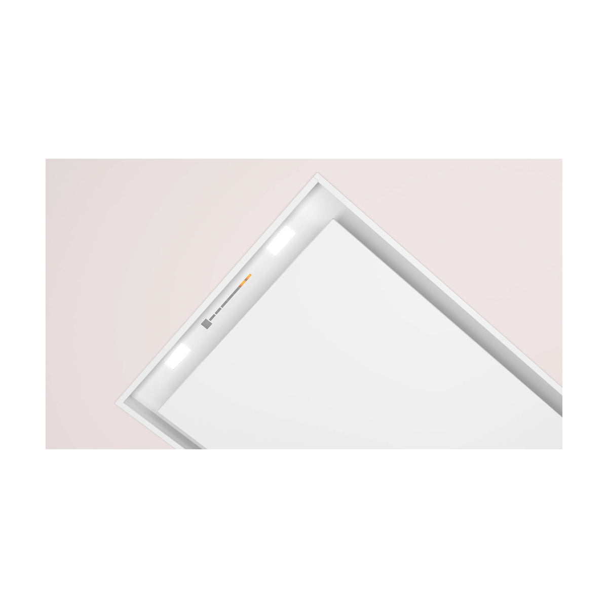 Extractor de techo Balay 3BE297RW de 90 cm, blanco e iluminación LED
