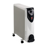 Radiador de aceite FM RW-25 de 2500 W y 11 elementos