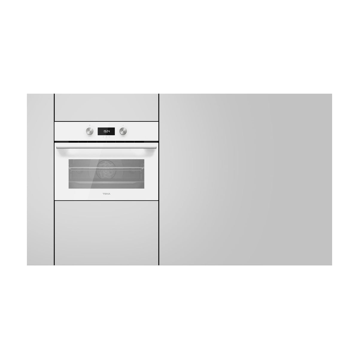Horno compacto multifunción Teka HLC 8400 WH de 44 l con HydroClean PRO