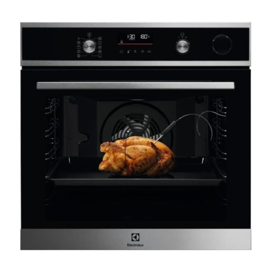 Horno a vapor Electrolux EOC6P77X de 72 l con SteamCrisp y limpieza pirolítica