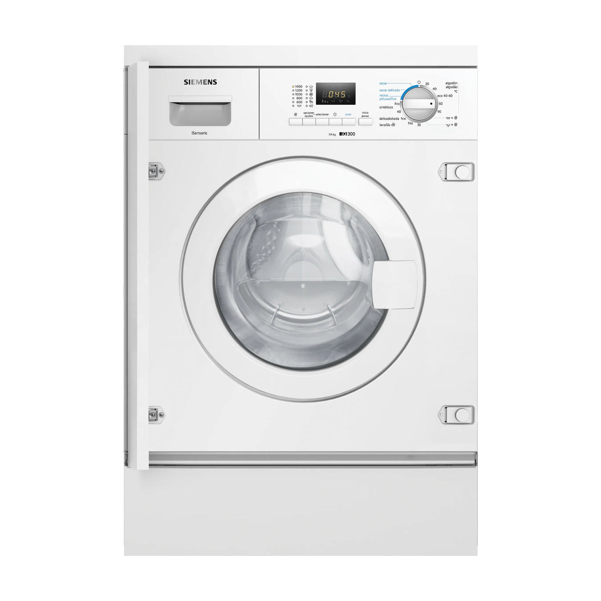 Lavasecadora integrable Siemens WK12D322ES, 7/4 kg y 1200 rpm