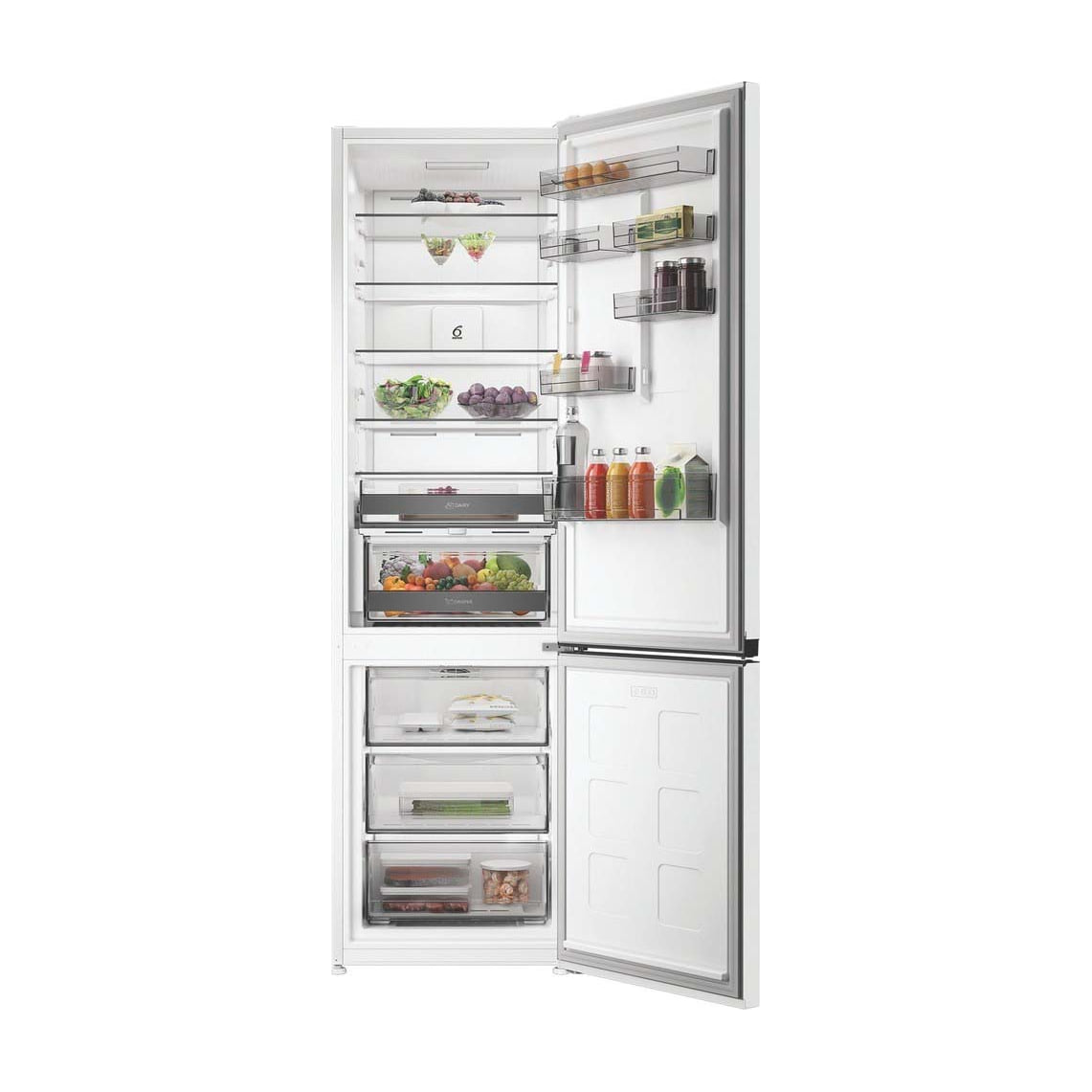 Frigorífico combi Whirlpool WHK 22413 W6EE, 415 l, Dual No Frost