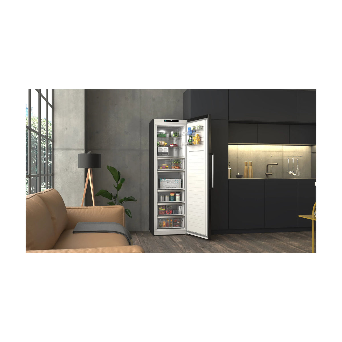 Frigorífico americano Siemens KA95NAXCG, Total noFrost y acero negro antihuellas