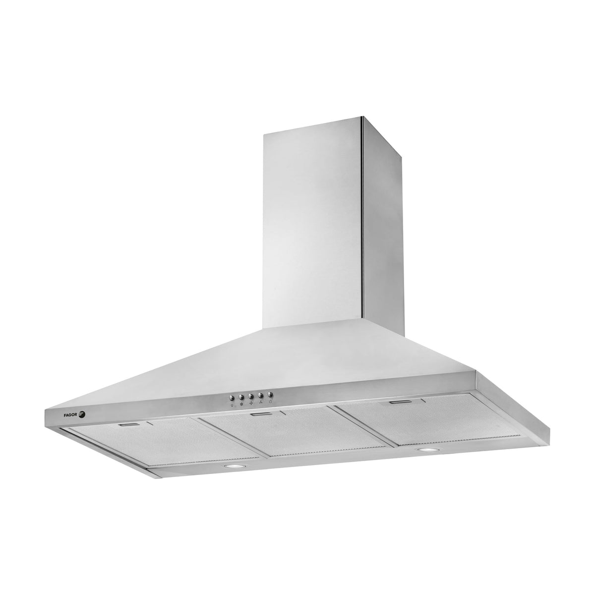 Campana decorativa Fagor 3CFP-9050X de 90 cm en inox