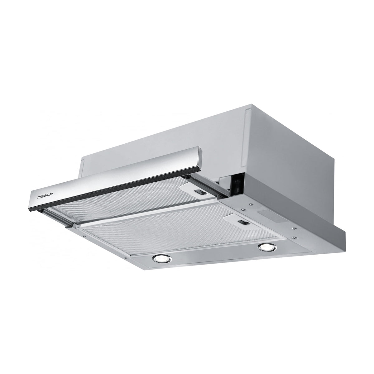 Campana telescópica Mepamsa Superline 45 inox V2, 45 cm y LED