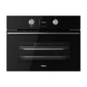 Horno multifunción Teka AirFry HLC 8406 BK de 44 l, cristal negro