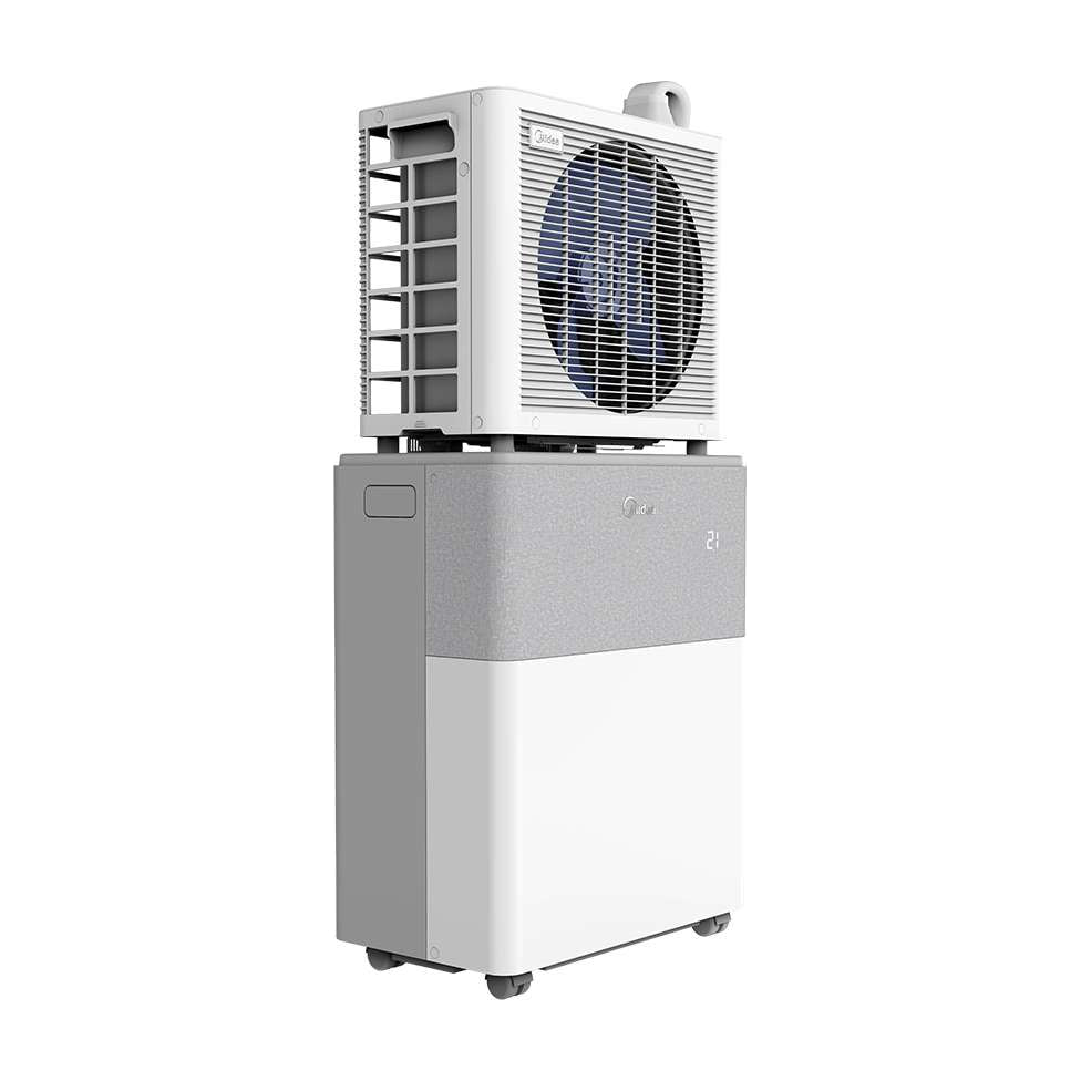 Aire acondicionado portátil Midea PortaSplit MMCS-12HRN8-QRD0 con Wi-Fi y bomba de calor