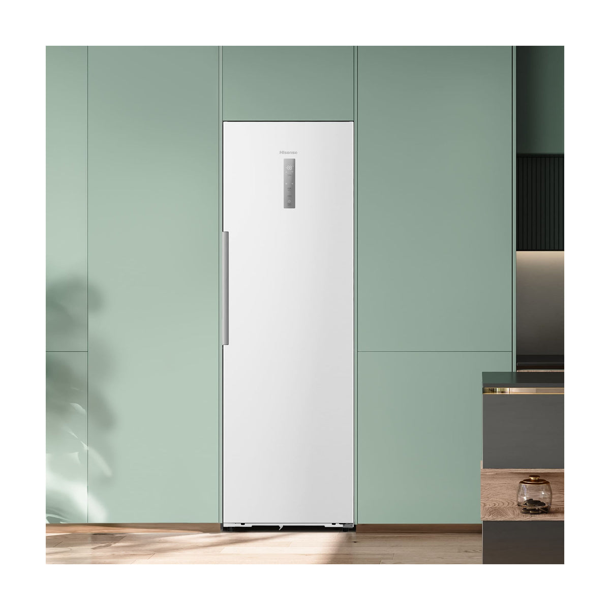Frigorífico de una puerta Hisense RL3K370SEWE de 372 l con Total No Frost y WiFi