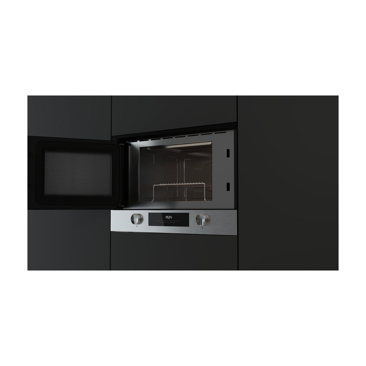 Microondas integrable Teka NEO MS 6220 BIS L SS de 22 l con grill y base cerámica