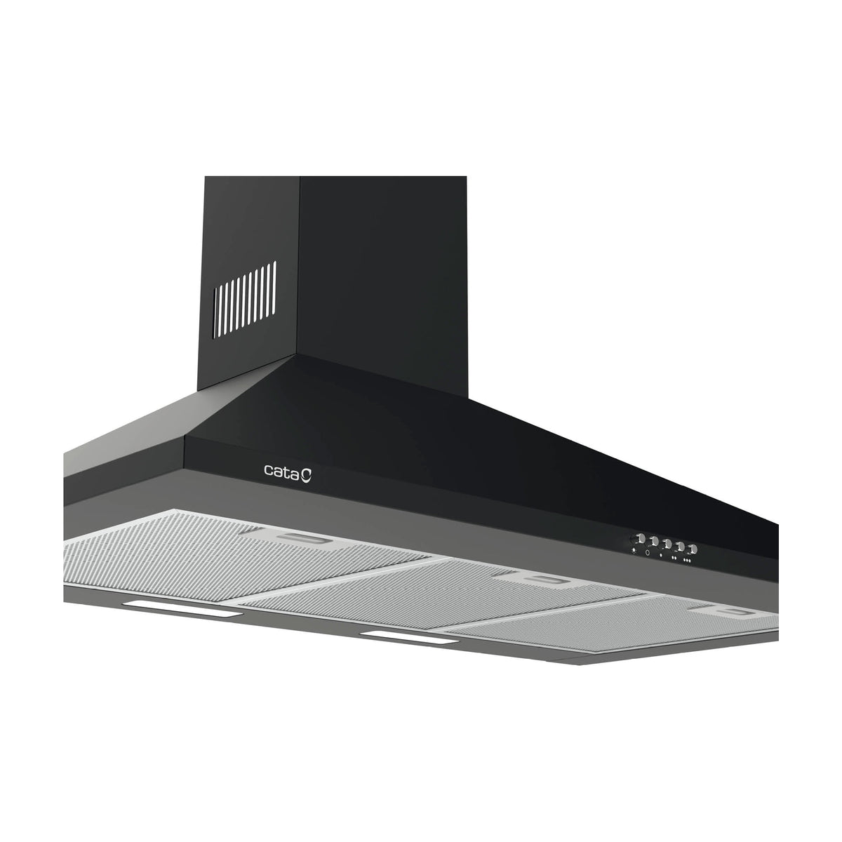 Campana decorativa CATA Omega 900 BK negra, 90 cm y 645 m³/h