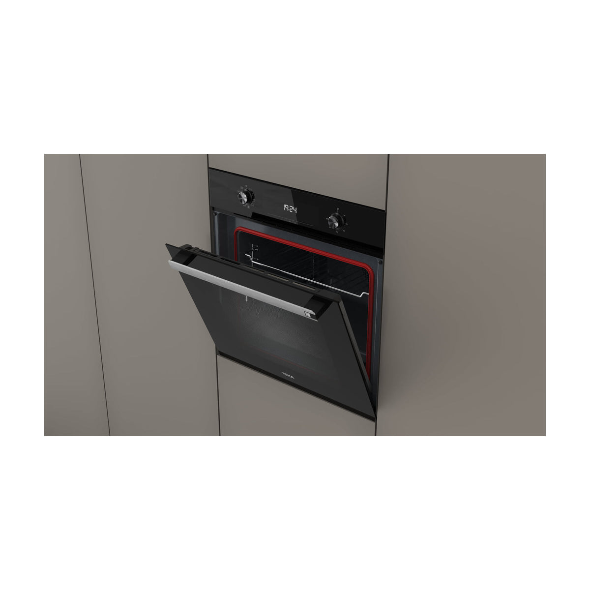 Horno multifunción Teka Neo HSB 7360 FBK, 70 litros y HydroClean