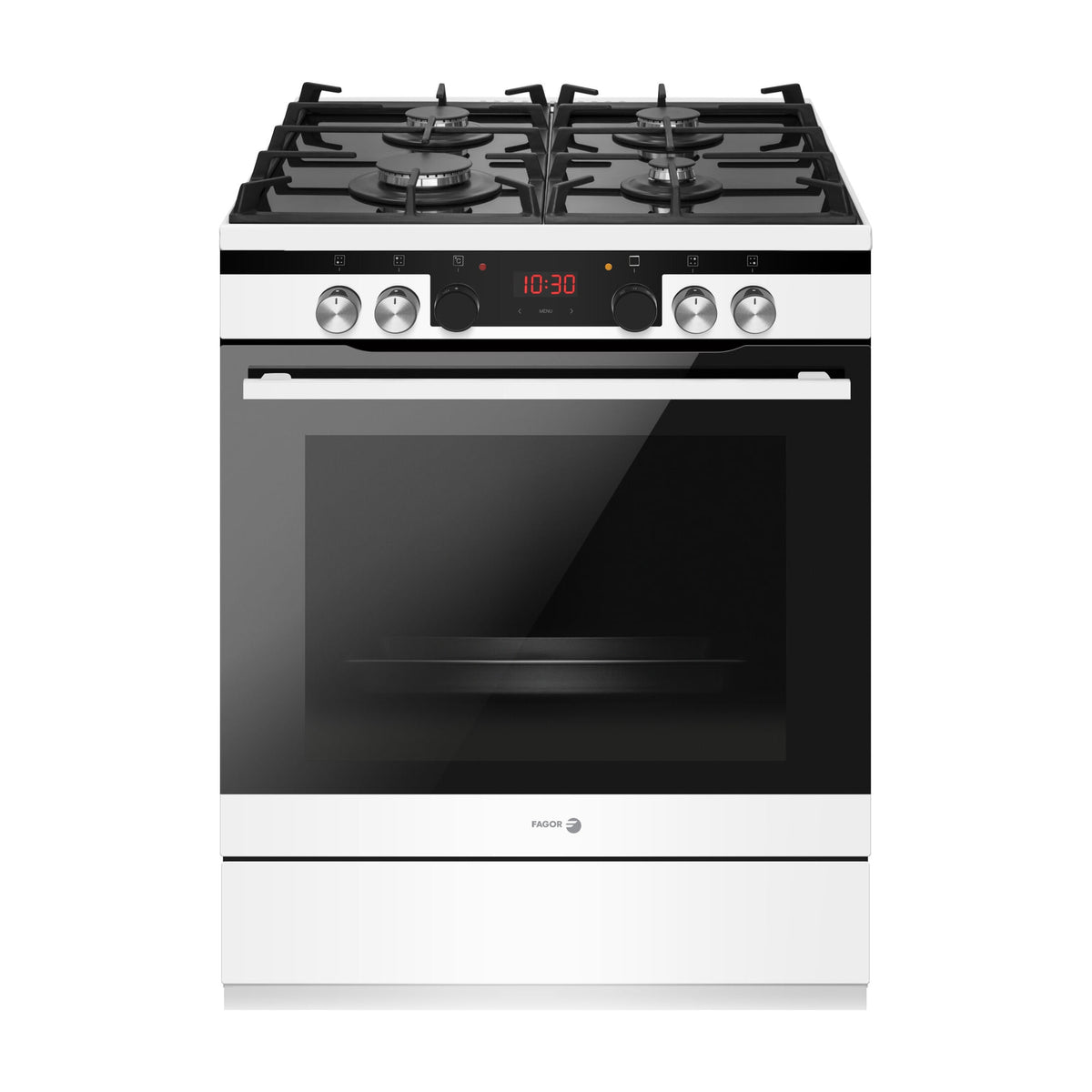 Cocina de gas Fagor 3CLG-610BB con horno eléctrico de 77 l, 60 cm