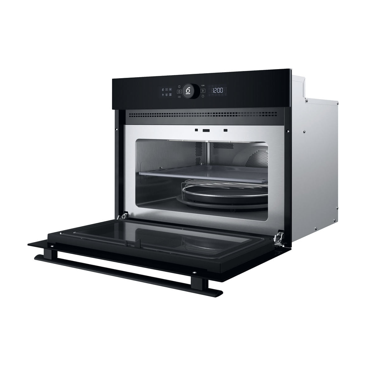 Microondas integrable Whirlpool WMW47HMB de 40 l con grill y convección
