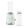 Batidora personal Smeg PBF01PGEU de 300 W con dos botellas de 600 ml