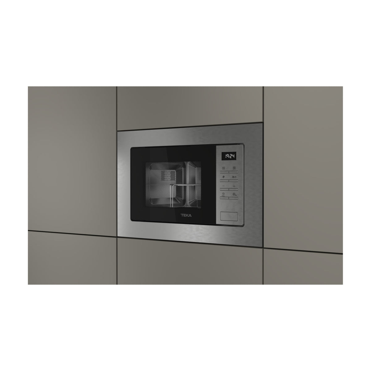 Microondas integrable Teka MSEG 620 SS, 20 L y grill de 1000 W