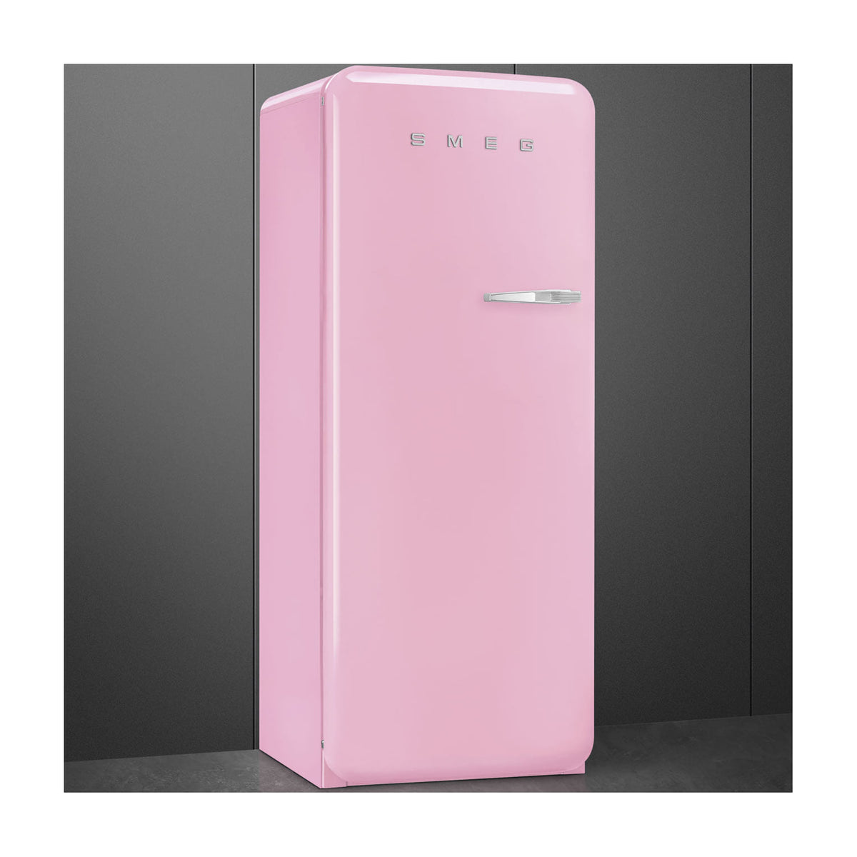 Frigorífico de una puerta Smeg FAB28LPK6 rosa, 270 l, clase C