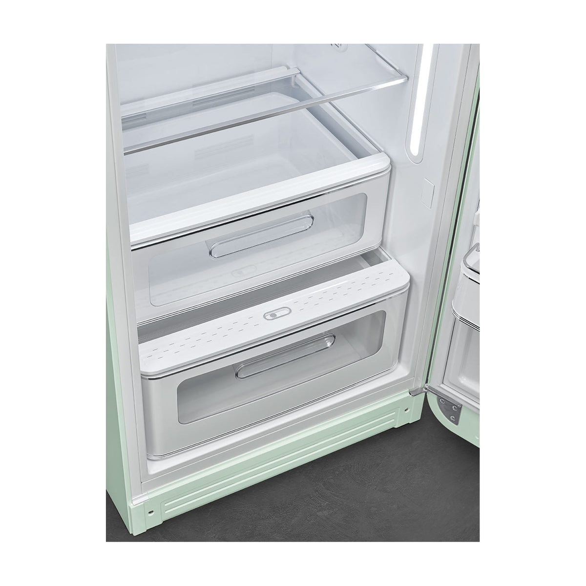 Frigorífico de una puerta Smeg FAB28RPG6, verde pastel, 270 l