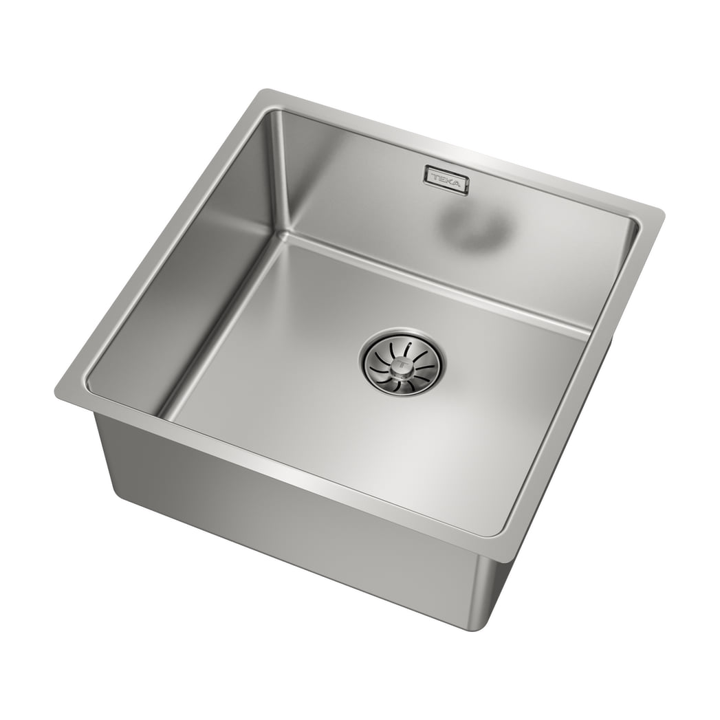 Fregadero Teka Be Linea RS15 40.40 PureClean de una cubeta, bajo encimera