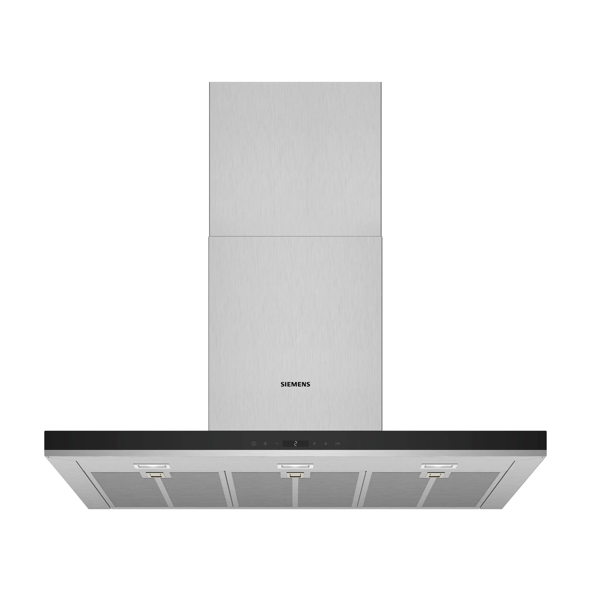 Campana decorativa de pared Siemens LC98BIP50, 90 cm, inox