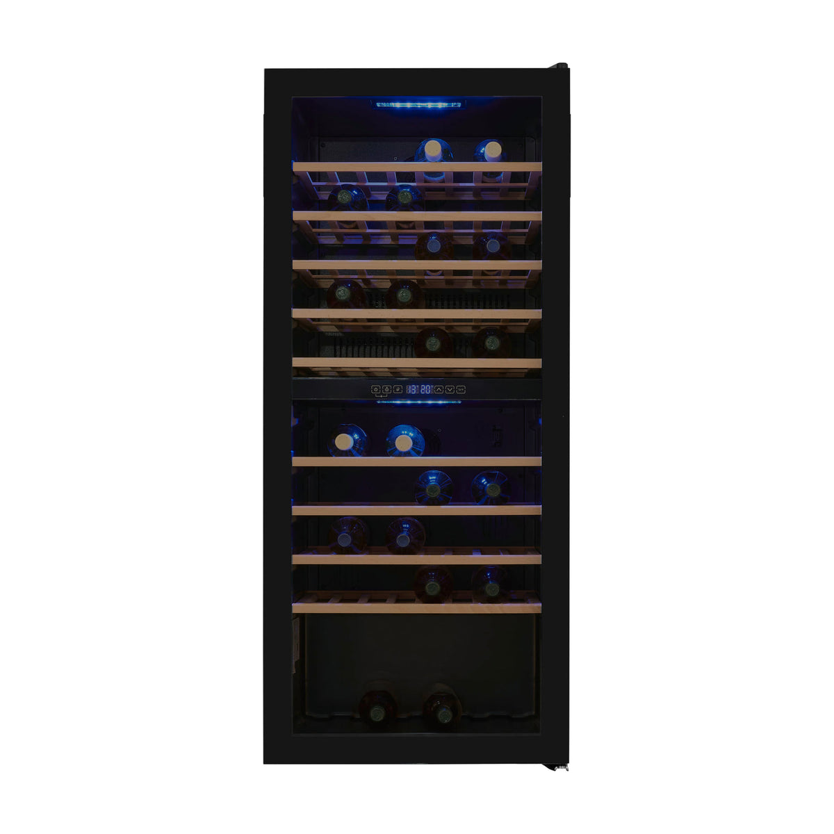 Vinoteca Exquisit WS2-114-GTE-160G de dos zonas, 220 litros