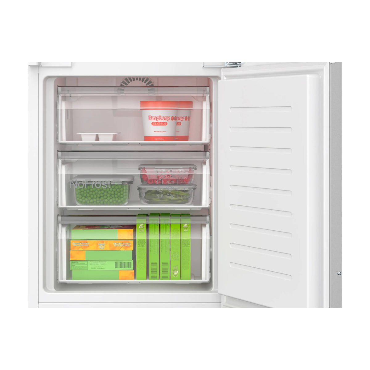 Frigorífico combi integrable Bosch KIN96VFD0, 290 l y No Frost