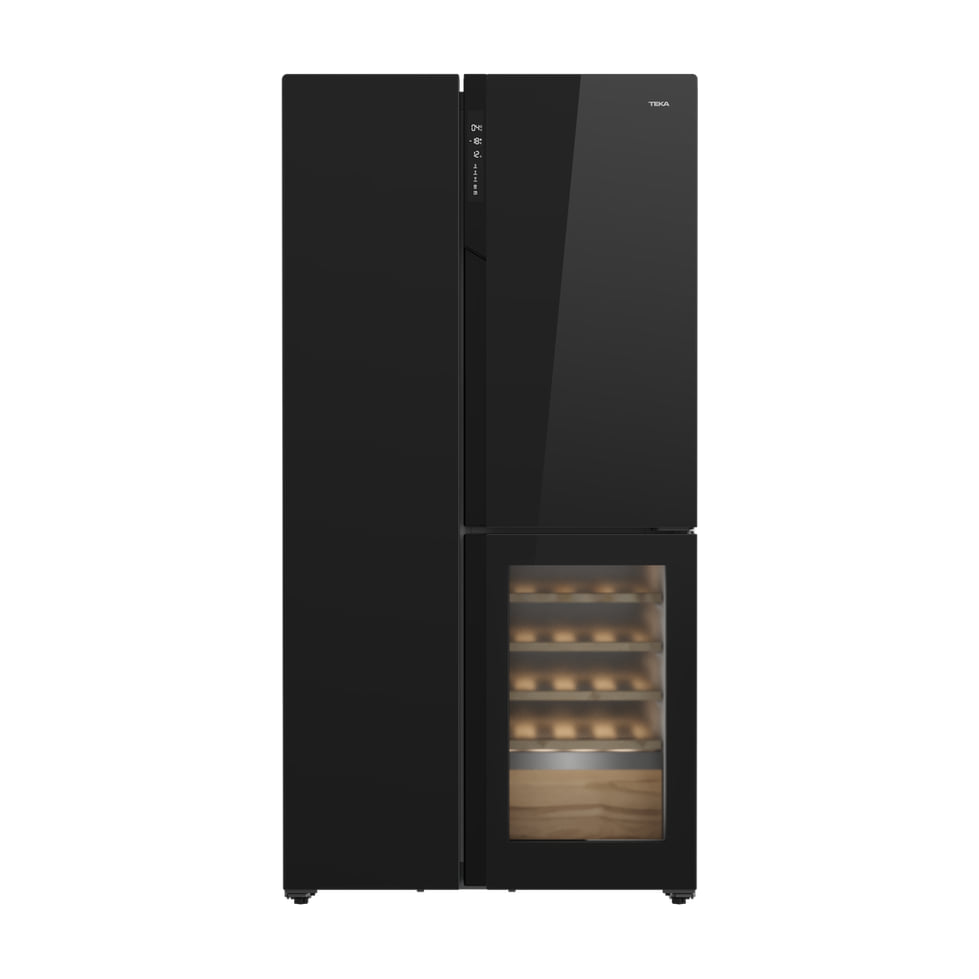 Frigorífico americano Teka RLF 85950 GBK de 548 l con vinoteca y Total No Frost