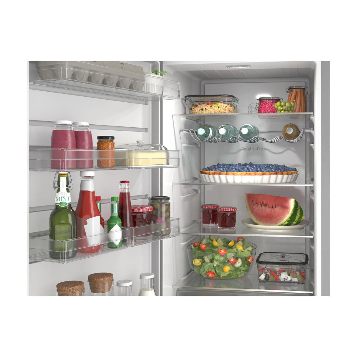 Frigorífico de una puerta Bosch KSN36VIDG, 402 l, inox antihuellas