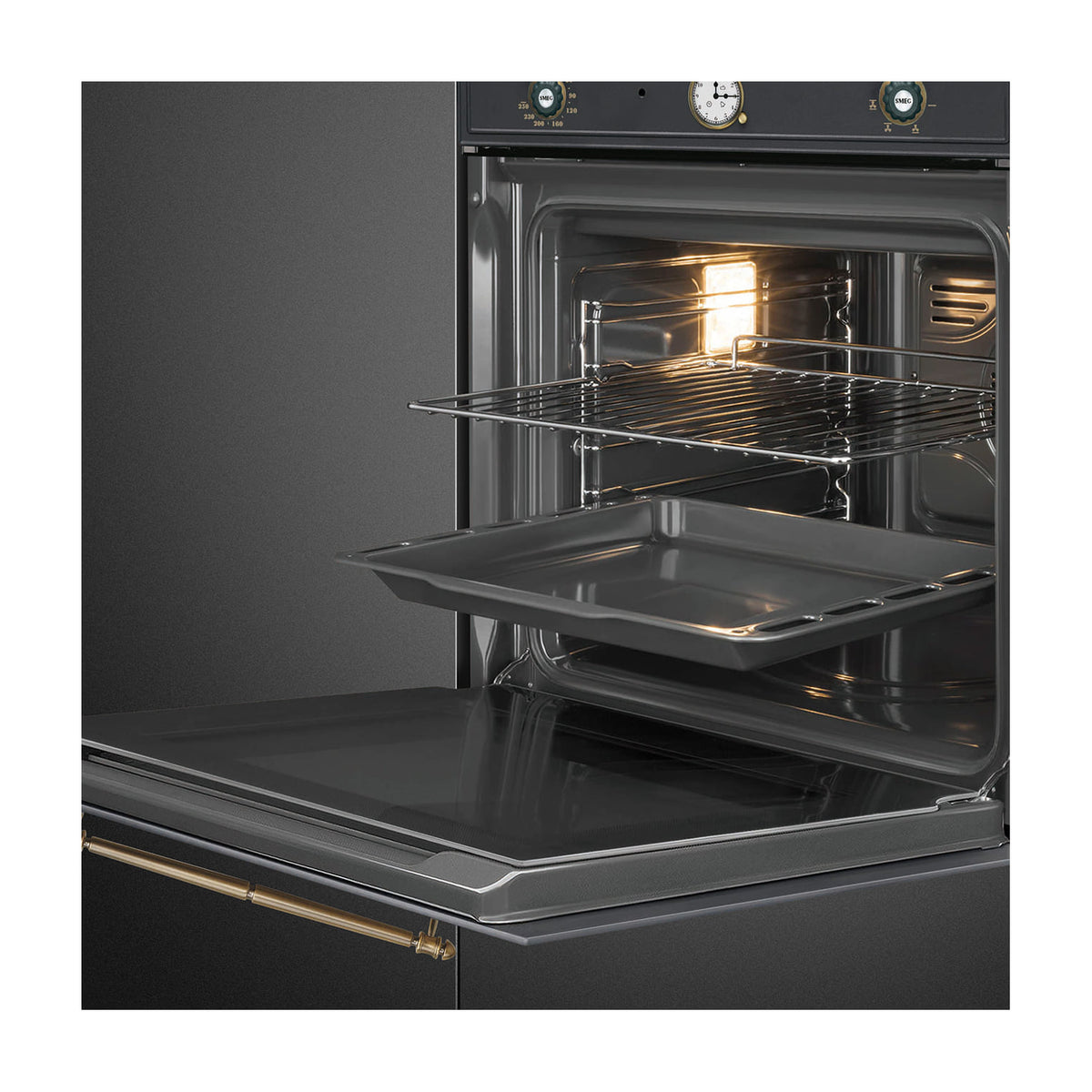 Horno multifunción Smeg SF67C1AO de 70 l con 6 funciones